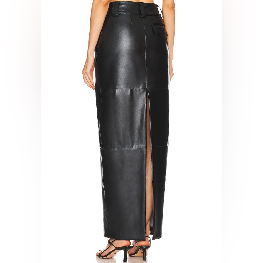 Helsa faux leather midi maxi skirt by Elsa Hosk - Picture 4 of 7